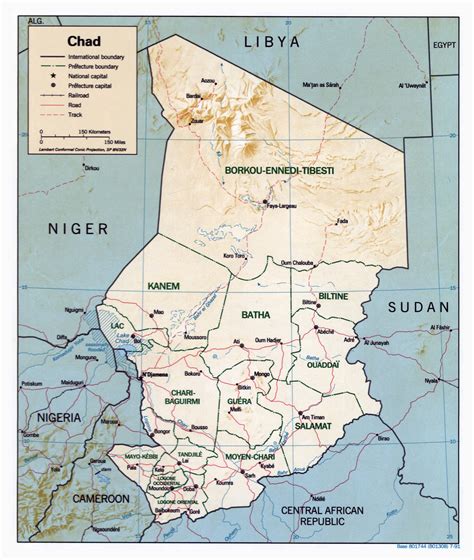 Challenges of implementing MAP Map Of Chad In Africa