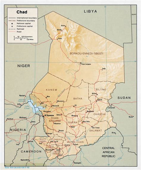 Challenges of implementing MAP Map Of Chad In Africa