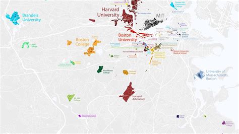 Challenges of Implementing MAP Map of Colleges in Boston