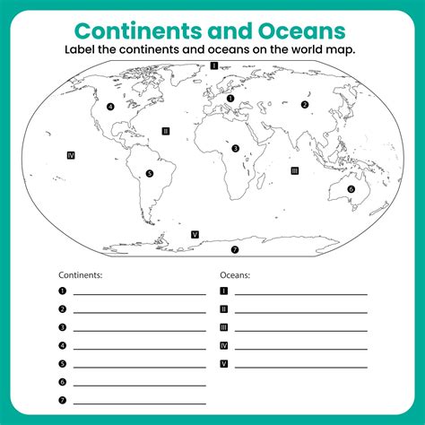 Challenges of implementing MAP Map of Continents and Oceans