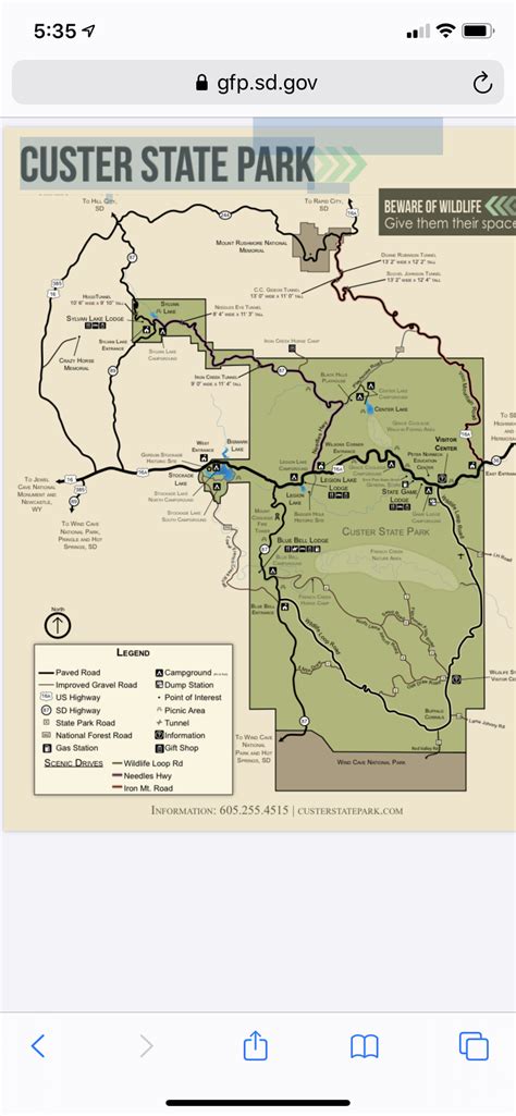 Challenges of Implementing a MAP of Custer State Park