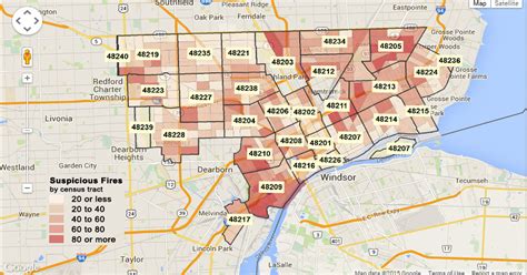 Challenges of implementing MAP Map Of Detroit Zip Codes