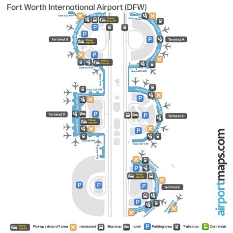 Challenges of implementing MAP Map Of Dfw Airport Terminals