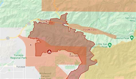 Challenges of implementing MAP Map Of El Dorado Fire