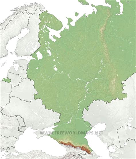 Challenges of implementing MAP Map Of Europe And Russia