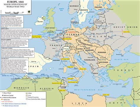 Challenges of Implementing MAP Map of Europe During WWII