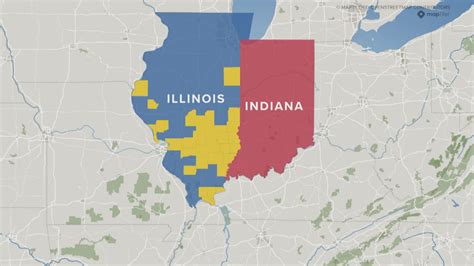 Challenges of Implementing MAP Map of Illinois and Indiana