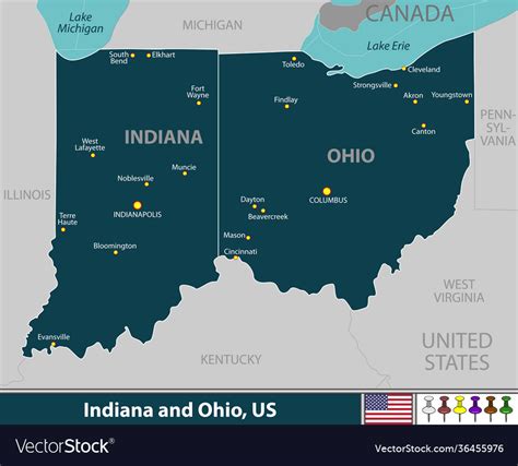 Challenges of Implementing MAP Map Of Indiana And Ohio