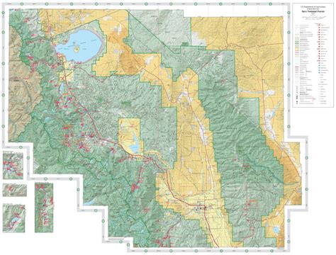 Challenges of Implementing MAP Map Of Inyo National Forest