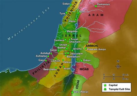 Challenges of Implementing MAP Map of Israel and Judah