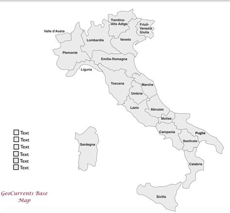 Map of Italy