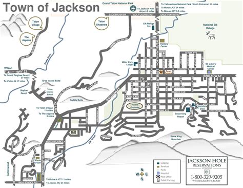 Challenges of implementing MAP Map Of Jackson Hole Wyoming