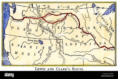 Challenges of implementing MAP Map Of Lewis And Clark Route