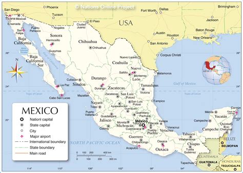 Challenges of Implementing MAP Map Of Mexico With Cities