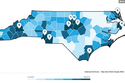 Challenges of Implementing MAP Map Of Nc Cities And Counties