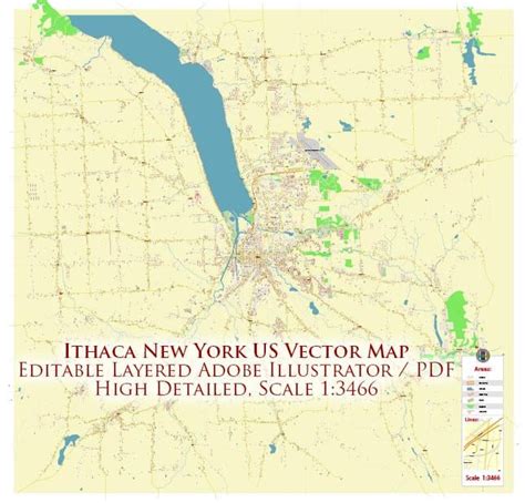 Challenges of Implementing MAP Map Of New York Ithaca