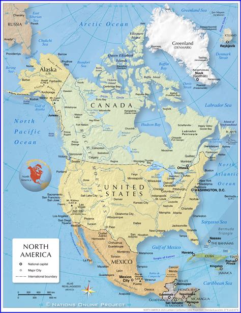 Challenges of implementing MAP Map Of North America Printable