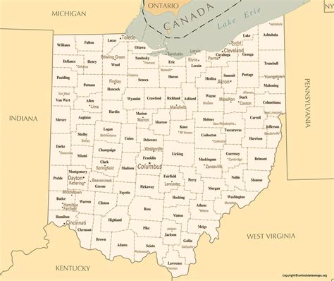 Challenges of Implementing MAP Map Of Ohio With Cities