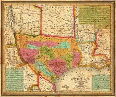 Map of the Republic of Texas