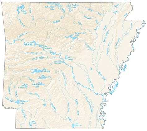 Challenges of implementing MAP Map Of Rivers In Arkansas