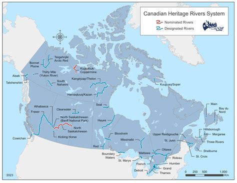 Challenges of Implementing MAP Map of Rivers in Canada