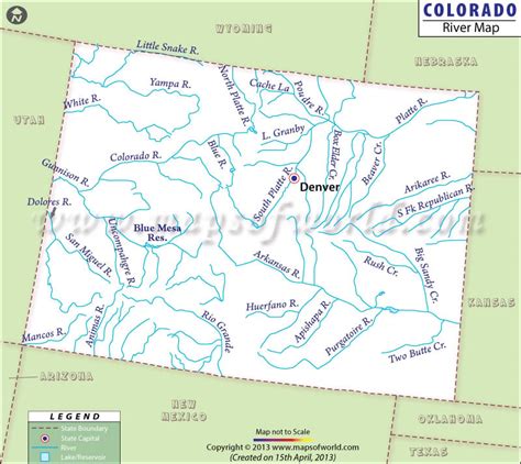 Challenges of implementing MAP Map Of Rivers In Colorado