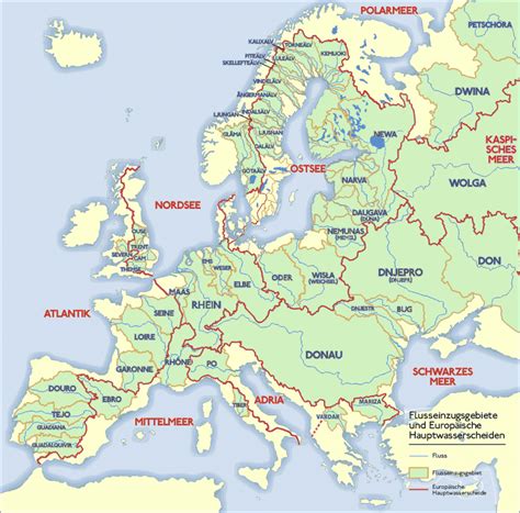 Challenges of Implementing MAP Map of Rivers in Europe