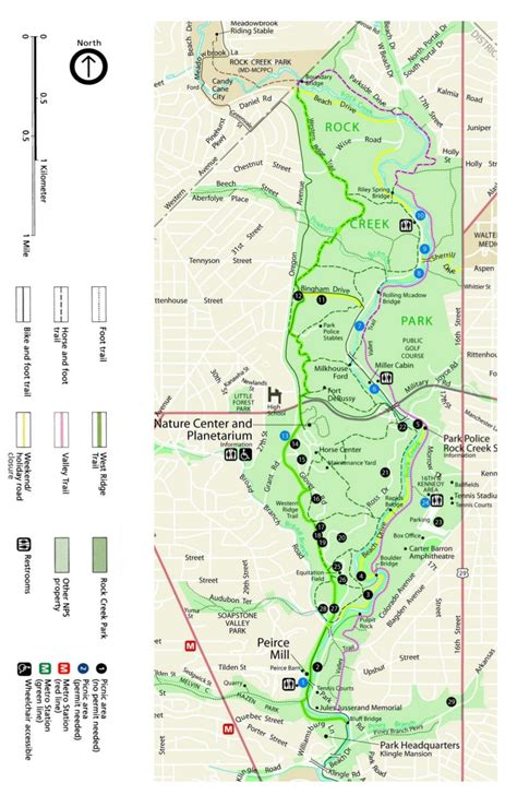 Challenges of implementing MAP of Rock Creek Parkway