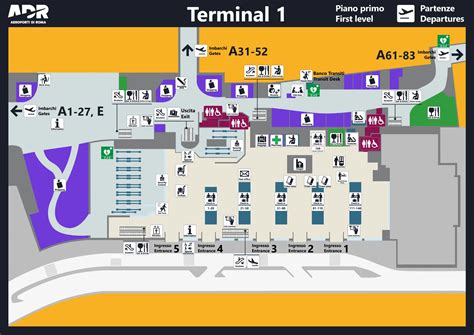 Challenges of Implementing MAP Map of Rome with Airport