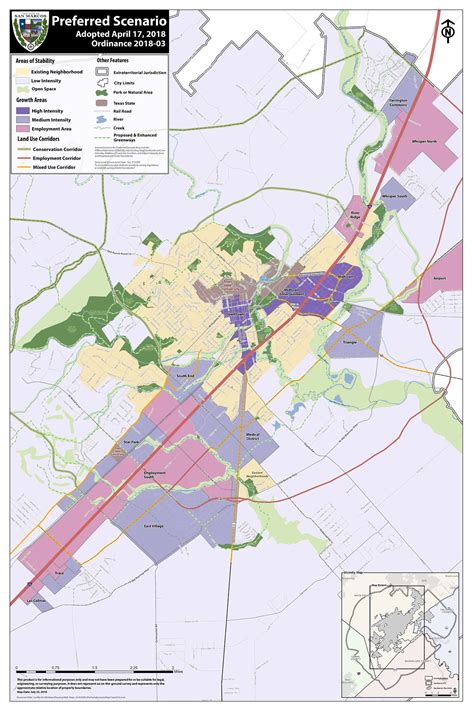 Challenges of implementing MAP Map of San Marcos Texas