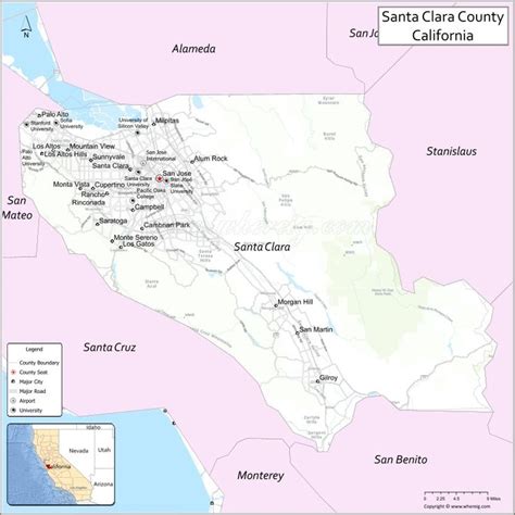 Challenges of implementing MAP Map Of Santa Clara Ca