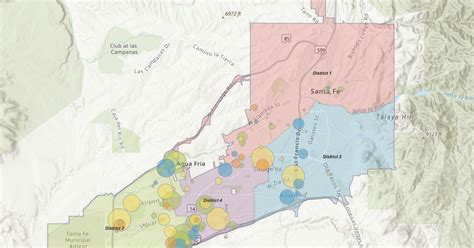 Challenges of Implementing MAP Map of Santa Fe NM