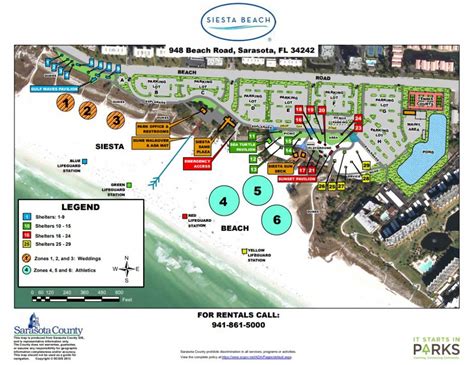 Map of Siesta Key Florida