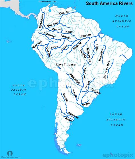 Challenges of Implementing MAP Map Of South America With Rivers
