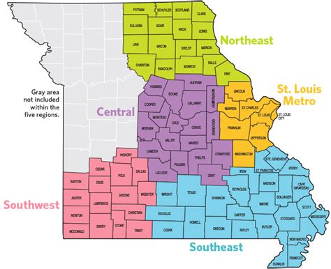 Challenges of implementing MAP Map Of St Louis Counties