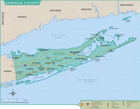 Challenges of implementing MAP Map of Suffolk County New York