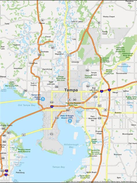 Tampa Bay Area MAP