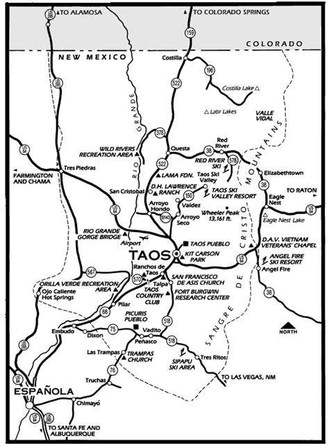 Challenges of Implementing MAP Map Of Taos New Mexico