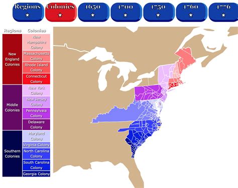 Challenges of implementing MAP Map Of The 13 Colonies