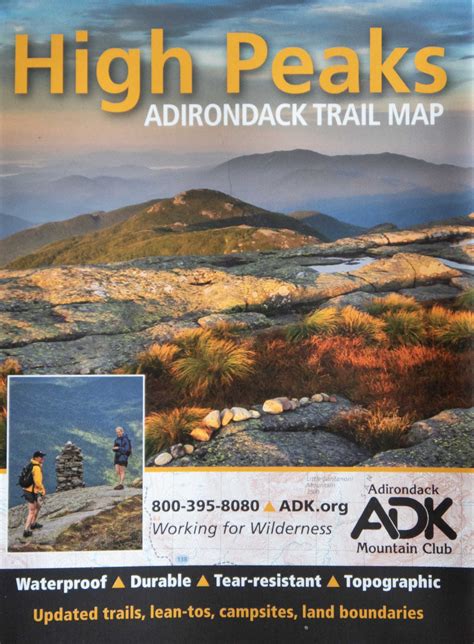Challenges of Implementing MAP Map of the Adirondack High Peaks