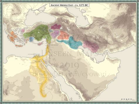 MAP of the Ancient Middle East