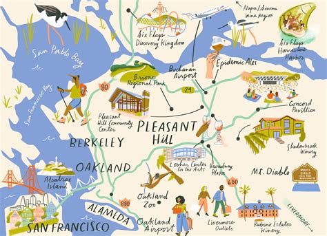 Challenges of implementing MAP Map Of The Bay Area