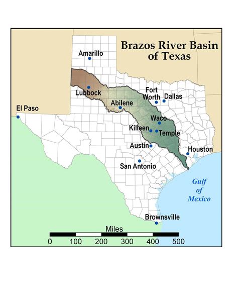 Challenges of implementing MAP Map Of The Brazos River