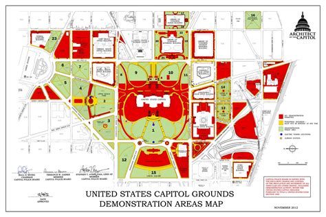 Challenges of implementing MAP Map Of The Capitol Building