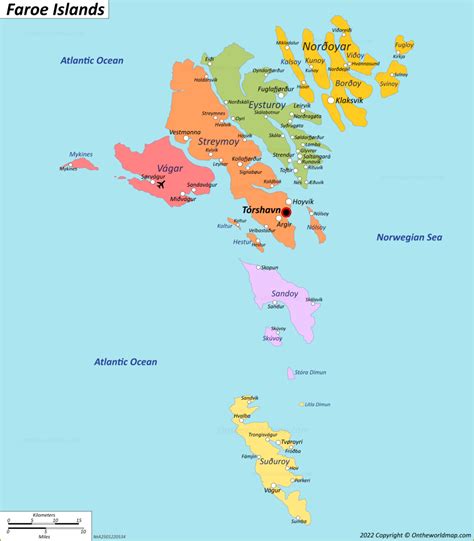 Challenges of implementing MAP Map Of The Faroe Islands