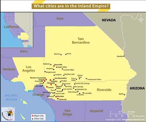 Challenges of implementing MAP Map Of The Inland Empire