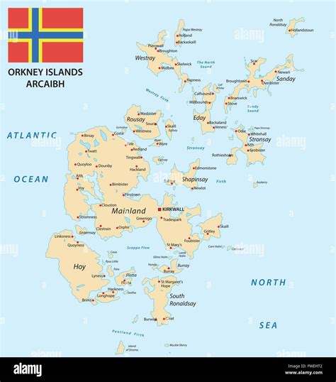 Challenges of implementing MAP Map Of The Orkneys Islands