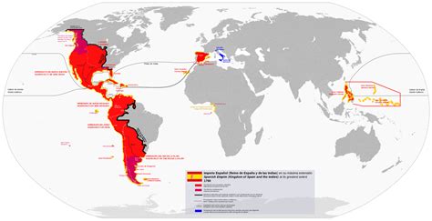 Challenges of Implementing MAP Map of the Spanish Empire