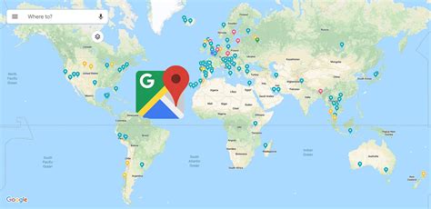 Challenges of implementing MAP Map Of The World Google