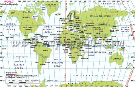 Challenges of implementing MAP Map Of The World With Latitude And Longitude